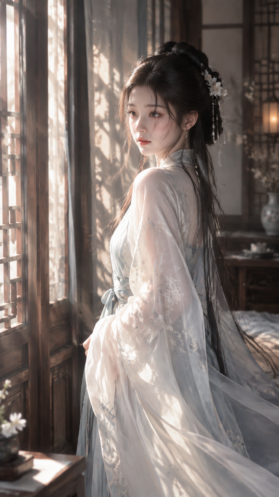 古典美女 示例图